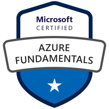 Microsoft Certified: Azure Fundamentals 배지